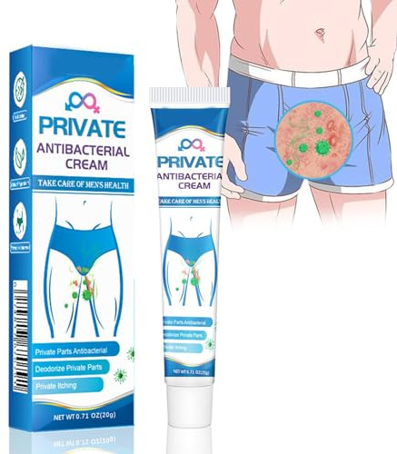 Antibakterielle Creme,Creme Zur Behandlung Von Jock-Juckreiz, Balanitis, Für Den Intimbereich Für Männer, Topische Anti- Juckreiz Zur Tiefenreparatur (20g)