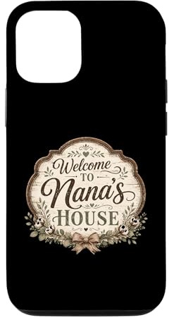 Carcasa para iPhone 12/12 Pro Cartel rústico para el Día de la Madre de