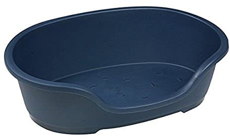 Karlie Haustierkorb Domus L: 70 cm B: 54 cm H: 24 cm dunkelblau 70 cm Innenfläche