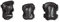 Rollerblade EVO Gear 3 Pack, Inline Skate Schutzausrüstung, Schoner-Set für Ellbogen, Knie & Hand für Erwachsene, Schwarz, XL