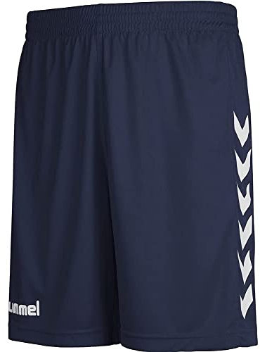 Hummel Herren Atmungsaktiv Core Poly Shorts, Marine Pr, S EU