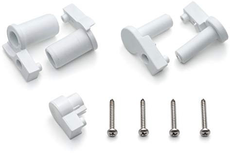 ShowerPart Shower Door Hinges/Clips/Spares RU3, Plastic, Shower Door Replacement Parts, 1x