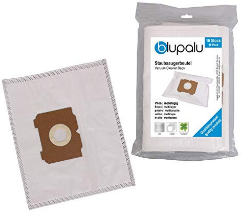 blupalu I Staubsaugerbeutel für Staubsauger AEG Electrolux Power 2400 | Electrolux Power 2400 Watt | Electrolux Vampyr Power 2400 Watt I 10 Stück