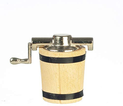 Melody Jane Dolls House Ice Cream Maker Old Fashioned Kitchen Store Shop Accessory