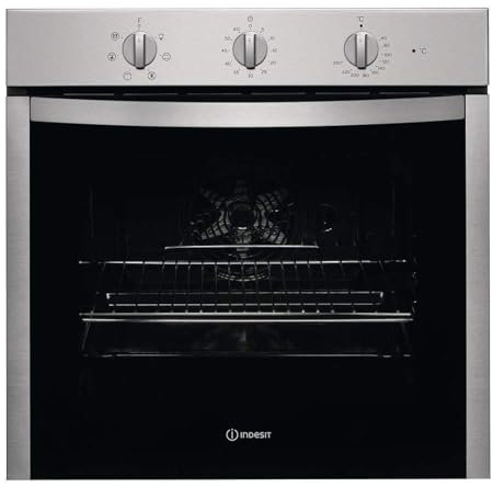 Indesit IFW 5530 IX - Horno eléctrico integrado (60 cm), color plateado