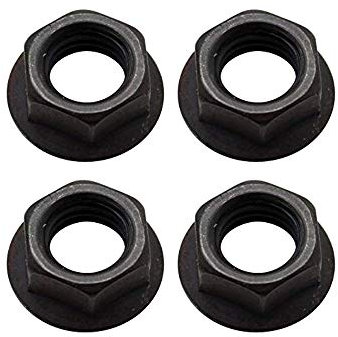 cyclingcolors 4 x Kreuz mit Wellenschliff, M10, Achse, Pedal, quadratisch, Kurbelbefestigung, Fahrrad, Radfahren, MTB, Straße, Vintage
