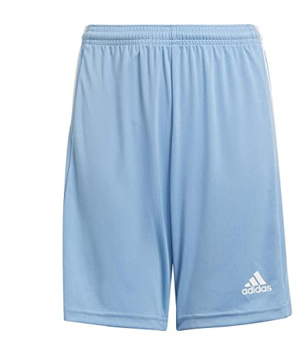 adidas Jungen Squadra 21 Shorts, Team Light Blue/White, 11-12 Years