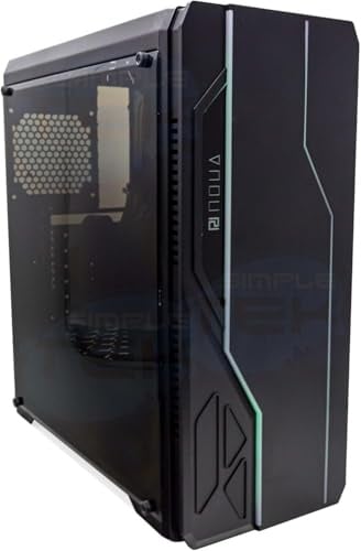Desktop-PC, Desktop-Gaming, Simleek Intel Core I7, 3770, Quad-Core, bis zu 3,9 GHz, mit Flüssigkeit, RGB FPS SIMPLETEK (HDD, 3 TB, SSD 240 GB, RAM 16 GB) (Rot)