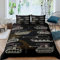 Homewish Tank Comforter Cover War Theme Duvet Cover Soldier Dirt Bike Camouflage Army Acting Quilt Cover For Kid Boy Teen Men Decorative 2 Pieces Bedding Set With 1 Pillow Sham Single Size