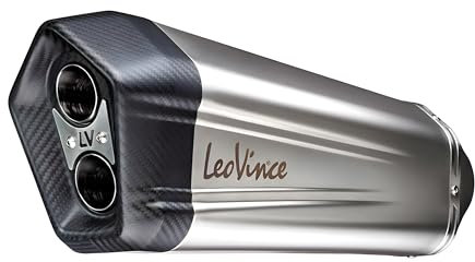 Rear silencer LeoVince SLIP-ON SBK LV-12, stainless steel, carbon cap for BMW R 1200 GS/Adventure- R 1250 GS/Adventure
