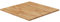 WIFESE Tischplatte Quadratisch Hellbraun Couchtisch Tabletop Massivholzplatte Esstisch Holzplatte Massiv Tischplatte Massivholz Tischplatte Eiche Tischplatte Holz 80x80x1,5cm Behandelte Eiche