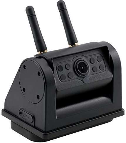 VSG24 Erweiterungs-Funk Rückfahrkamera Element HD-720P Auflösung, Funk AKKU Rückfahrkamera für PKW & Wohnmobile mit Magnethalterung, Kompaktes und Robustes Kameragehäuse