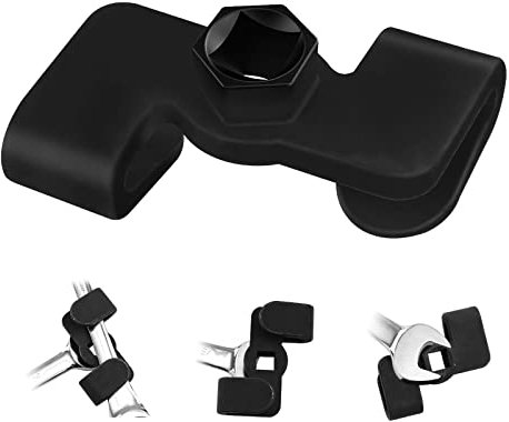IGTOPS Chiave a forchetta di prolunga per aste di porco con azionamento da 1/2/21 mm, chiave di estensione per chiave inglese per maggiore leva (A)