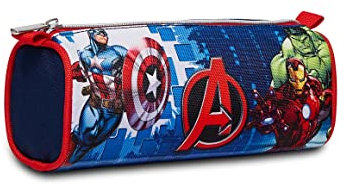 Seven Mäppchen, Federtasche für Schreibwaren, Mädchen&Jungen, Schule und Gymnasium, Teenager, THE AVENGERS