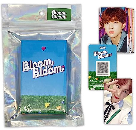 THE BOYZ - 2nd Single ALBUM [Bloom Bloom] (PLATFORM ALBUM - BLOOM VER.) Case + Mini Card(QR Type) + Selfie Photocard + Official Photocard + Digital Contents + 2 Pin Button Badges