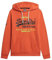 Superdry Herren Classic Vl Heritage Hoodie Sweatshirt, Denim Co Rust Orange, M