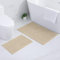 Homaxy Chenille Badezimmerteppich Set 2 teilig rutschfeste Badematte Set Weich Saugfähige Badteppich Set Waschbar Badvorleger - 40x60 cm+60x90 cm, Beige
