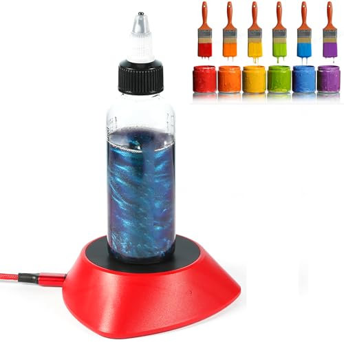 KEULEN Paint Shaker, High-speed Magnetic Paint Shaker, Speed: 10,000 Rpm, Mixes Evenly, Saves Time and Effort, Used for DIY Models, Toys, Nail Spray Coloring