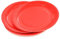 Homéa Réception, Set de 20 Assiettes en Carton D23 cm Vitamine Rouge