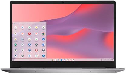 Lenovo IdeaPad 3 15.6 FHD Chromebook Laptop, Intel Celeron N4500, Intel UHD Graphics, 4GB RAM, 64GB SSD, USB-A e C, HDMI, WiFi, cromato OS