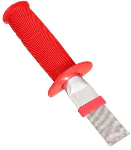 Duroecsain Air Conditioning Fin Comb - AC Evaporator Comb - Air Refrigerator Slat Cleaner Whisk Brush, Slat Evaporator Cooler Repair Tool, Air Conditioning Slat Cleaner