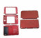 Hzxkqmil Ersatz-Schale-Kit Abdeckplatten für Nintendo New 3DS XL Konsole, Vordere und Hintere Gehäuse Knöpfe Platten Akku-Abdeckung Zubehör für New 3DSXL (Rot)