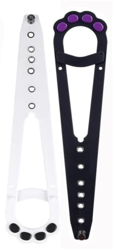 Cat Door Latch Holder,2 Pcs Pet Door Latch for Cats,Universal Door Strap Pets Alternative Door Locks,Adjustable Door Retainer Strap for Keeping Dogs Out