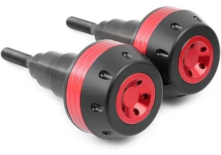 ZWBHNB Motorrad-Rahmen-Schieberegler-Sturzpad-Schutz Für FZ1 FZ6 FZ8 Für Fazer FZ 1 FZ 6 FZ 8 Crash Drop Slider-Schutzzubehör Rahmen Schieber Protektoren(ROT)