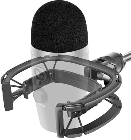 Yeti Nano Shock Mount mit Pop-Filter, speziell für das Yeti Nano Mikrofon entwickelt, vibrationsdämpfender Aufhängungshalterungsclip, kompatibel mit Blue Yeti Nano Mikrofonen