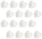 SOIMISS 100Pcs Glass Nail Color Chart Display Beads Nail Art Rack for Salon Use Versatile Manicure Tool for Accurate and Design Showcase