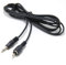 Ancable Paquete de 2 cables de audio RCA macho a 3,5 mm monoaural mini mono macho de 3,5 mm, cable de disparo para barra de sonido de subwoofer preamplificador