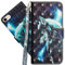 MRSTER iPhone 6 Handytasche, Leder Schutzhülle Brieftasche Hülle Flip Case 3D Muster Cover mit Kartenfach Magnet Tasche Handyhüllen für Apple iPhone 6 / iPhone 6S. YX 3D - Wolf