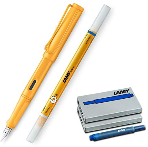 Lamy safari candy (Füllhalter F + Patronen + Löscher, mango)