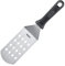 Westmark Spatule/Grattoir Professionnelle, Coudée, Flexible, Perforé, Dimensions de la Lame : 7,5 x 15 cm, Longueur : 31,5 cm, Acier Inoxydable/Plastique, Master Line, Noir/Argent, 13372270