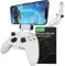 Xbox Series X Controller Mobile Gaming Clip, Xbox Controller Telefonhalterung Verstellbare Telefonhalterung Klemme Kompatibel mit Xbox Series X|S, Xbox One, Xbox One S, Xbox One X-Robot Weiß