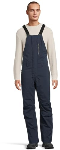 Helly Hansen Legendary - Pantalón con Peto Aislado para Hombre, Duradero, Impermeable, Transpirable, para Aventuras de esquí, Azul Marino 597, Talla S