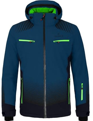 Bergson TAAVI | Herren Skijacke, wattiert, 20000 mm Wassersäule, Poseidon [390], 60 - Herren