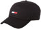 Tommy Jeans Damen TJW Flag Cap AW0AW12626 Kappe, Schwarz, OS