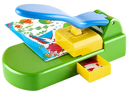OTCRAFT Puzzle Maker Machine Cutter,Jigsaw Puzzle Making Machine with 10 Adhedive Foams,for Arts & Crafts Make Jigsaw Puzzles Scrapbooking & DIY Puzzle Jigsaw Mini Tool