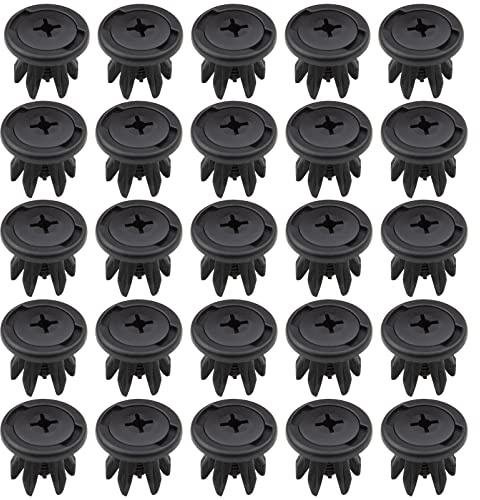 30Pcs Wheel Arch Liner Clips 7130702966 Mini Cooper R50 R53 R55 | Plastic splashguard retainer clips for Mini inner fender trim