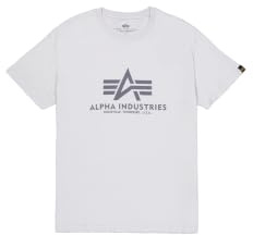 Alpha Industries Herren Basic Big Logo T-Shirt