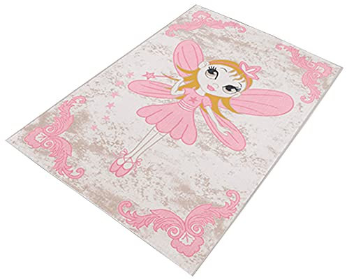 SheFairy mehrfarbig bedruckter Polyesterteppich 80 x 150cm Modell SheFairy mehrfarbig