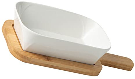STOBAZA Auflaufform Für Cannelloni 1 Set Weißer Salat Quiche Gesunde Butter Keramikpfanne Brot Käseplatte Kochen Backformen Bäckerei Backen Küche Zum Grillen Servieren Dessert Steak Auflaufform