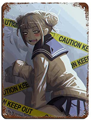 MHA My Hero Academia Anime Poster Blechschild Vintage Metall Pub Club Cafe Bar Home Wandkunst Dekoration Poster Retro 30 x 40 cm