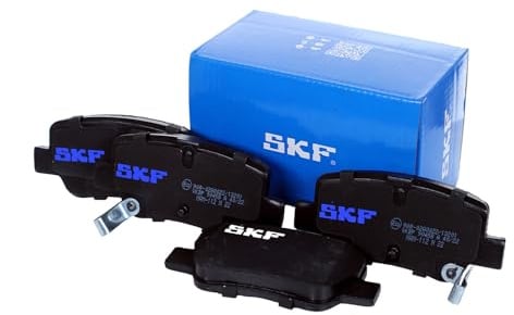 SKF Scheibenbremse Bremsbelag VKBP 90458 A - 4er Set - Position Hinterachse Höhe 77 mm Länge 134 mm Breite 83 mm Dicke 16,3 mm - OE Qualität