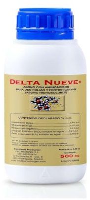 GROWMANIA Bioestimulador Delta 9 de Cannabiogen 500 ML | Fertilizante Abono Estimulador de Floración y Crecimiento de Plantas y Cultivos