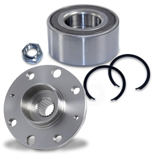 BESTPRICE ATP 1x Radlager + Radnabe vorne | Kompatibel mit: FIAT GRANDE PUNTO, PUNTO, OPEL ADAM, CORSA D, CORSA D Kasten/Schrägheck, CORSA E, CORSA E Kasten/Schrägheck
