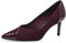 Tamaris Damen Pumps Stilettoabsatz bequem; Merlot, EU 37