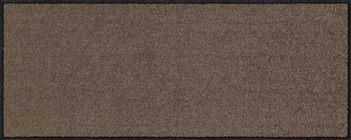 Salonloewe Fußmatte 040X100 cm Taupe Fußabtreter, innen, außen, Schmutzfangmatte, Sauberlauf-Teppich