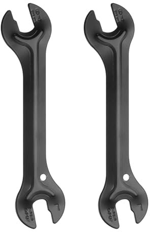 sourcing map 2pcs Double Sided Bike Hub Cone Wrench 13/14/15/16mm Bicycle Pedal Repair Removal Spanner for Biking Cycling Mountain Bike